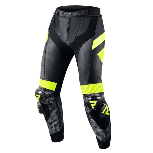 spodnie-motocyklowe-rebelhorn-rebel-czarne-fluo-żółte-odzież-motocyklowa-warszawa-monsterbike-pl