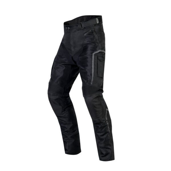 spodnie-motocyklowe-ozone-flow-czarne-odzież-motocyklowa-warszawa-monsterbike-pl