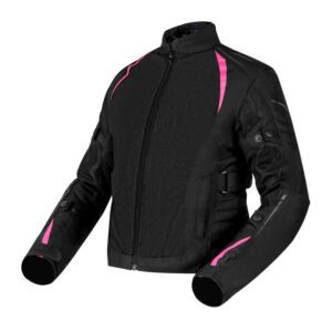 kurtka-motocyklowa-ozone-flow-lady-czarna-różowa-odzież-motocyklowa-warszawa-monsterbike-pl
