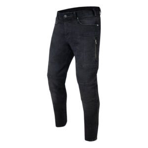 spodnie-motocyklowe-jeans-rebelhorn-rage-ii-tapered-fit-washed-black-odzież-motocyklowa-warszawa-monsterbike-pl